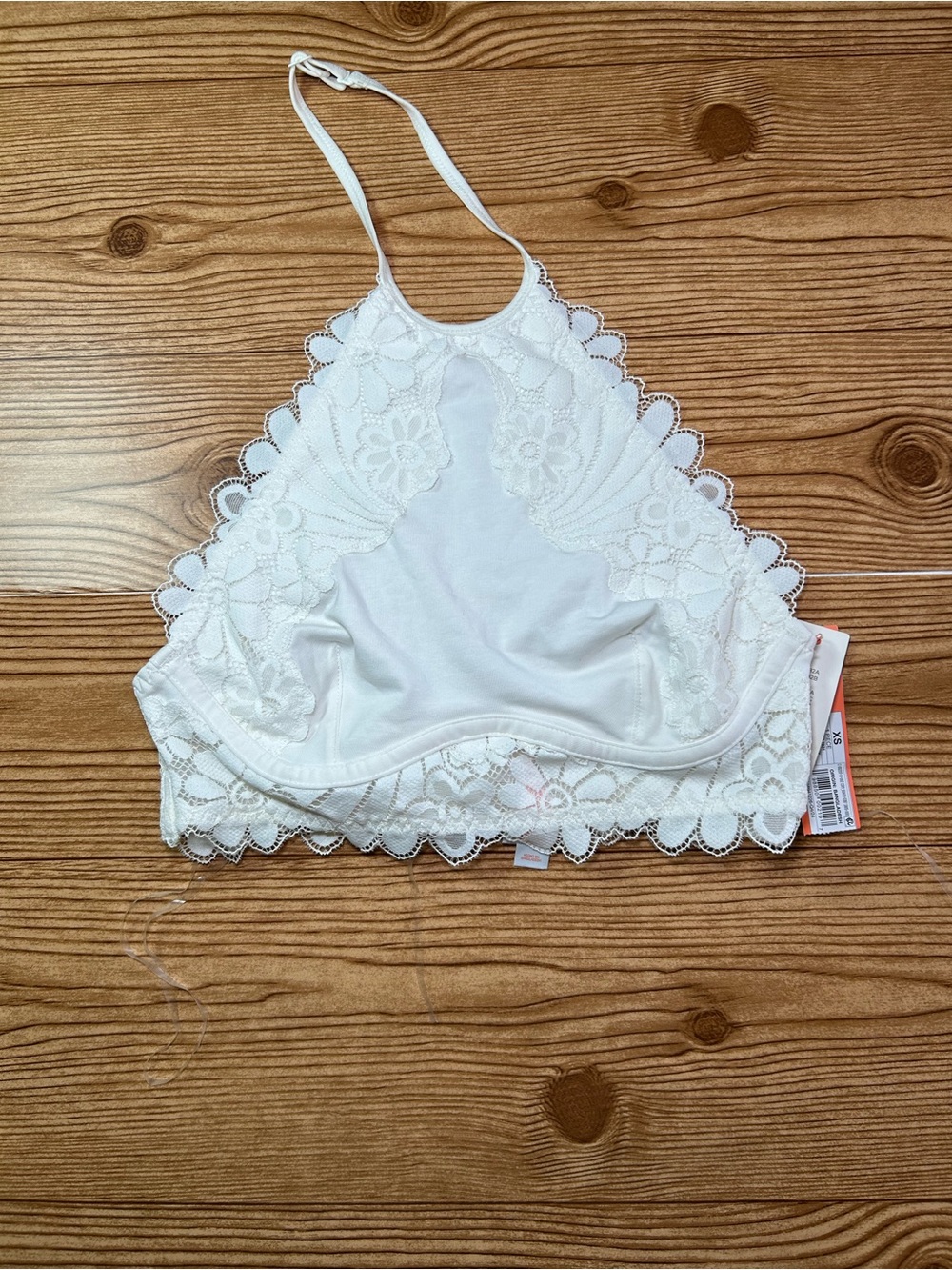 Colsie Women's White XS Halter Bralette